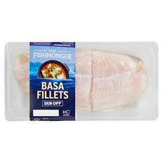 Basa Fillets Skin Off 400g